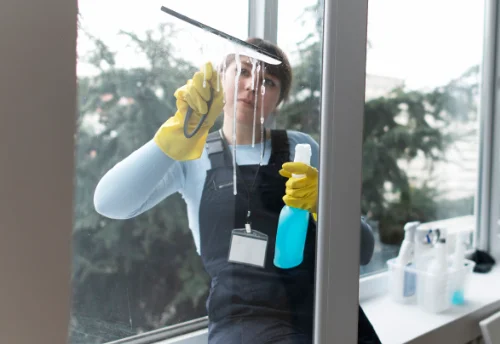 Nettoyage de vitres intérieures et extérieures à Montreuil-Bellay